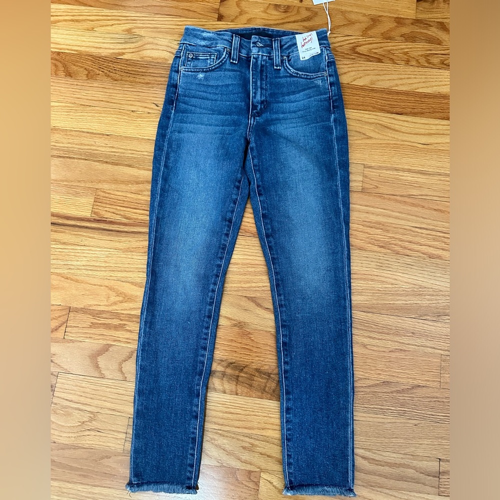 Joe’s Jeans hi (rise) honey curvy skinny crop stretch size 24 NWT